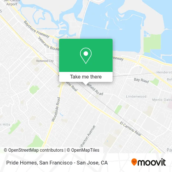 Pride Homes map