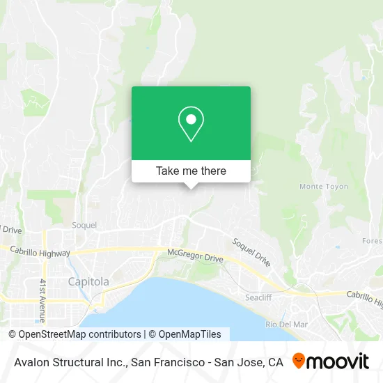Avalon Structural Inc. map