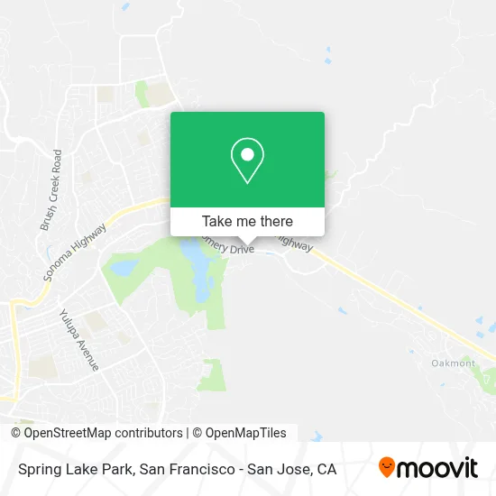 Spring Lake Park map
