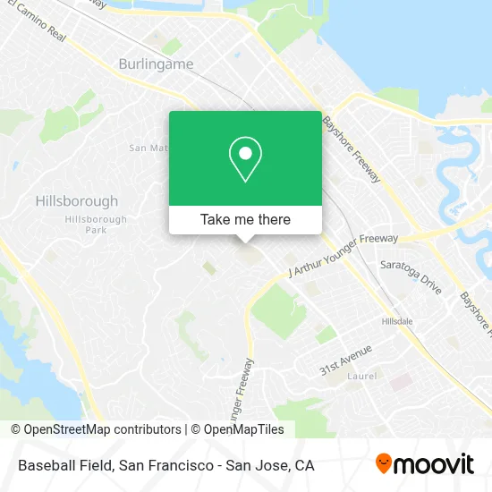 Baseball Field map