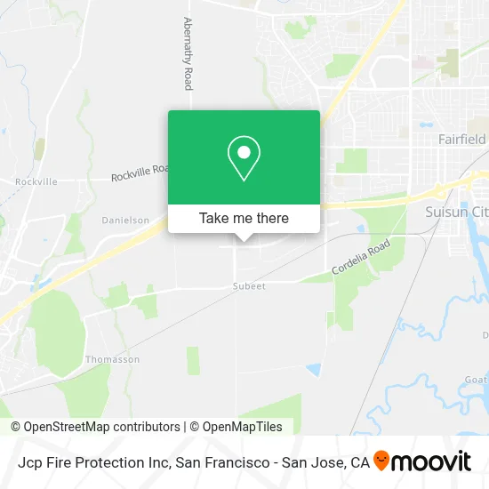 Jcp Fire Protection Inc map