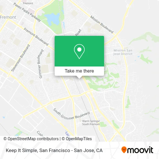 Keep It Simple map