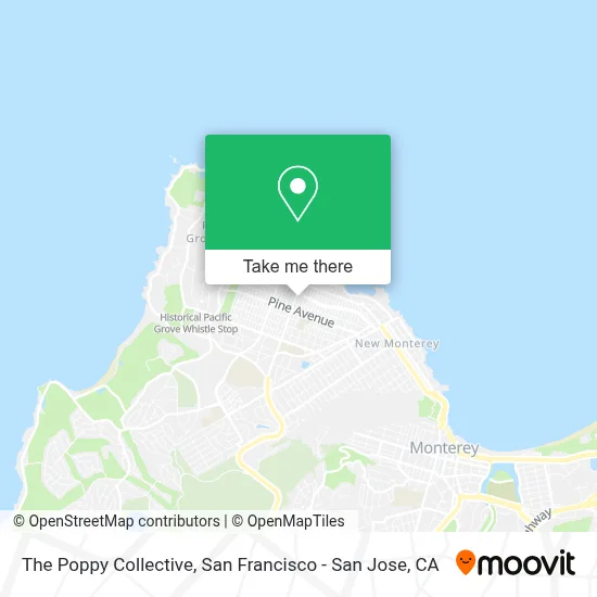 The Poppy Collective map