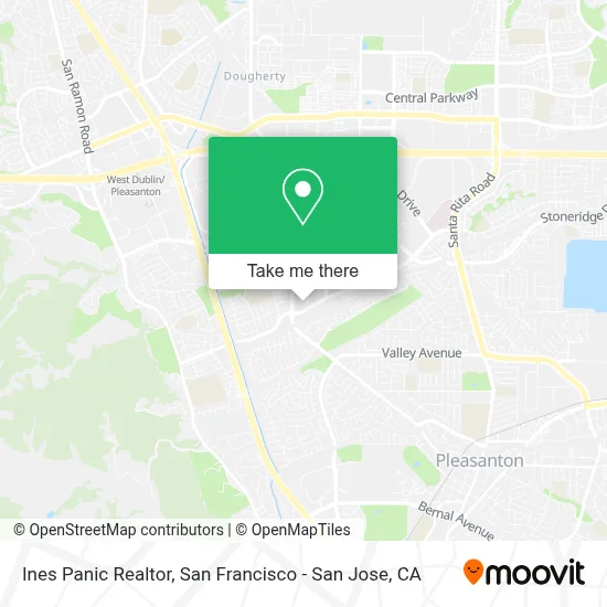 Ines Panic Realtor map