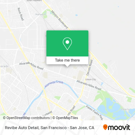 Revibe Auto Detail map