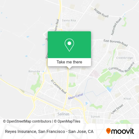 Reyes Insurance map