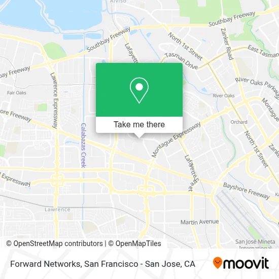 Forward Networks map