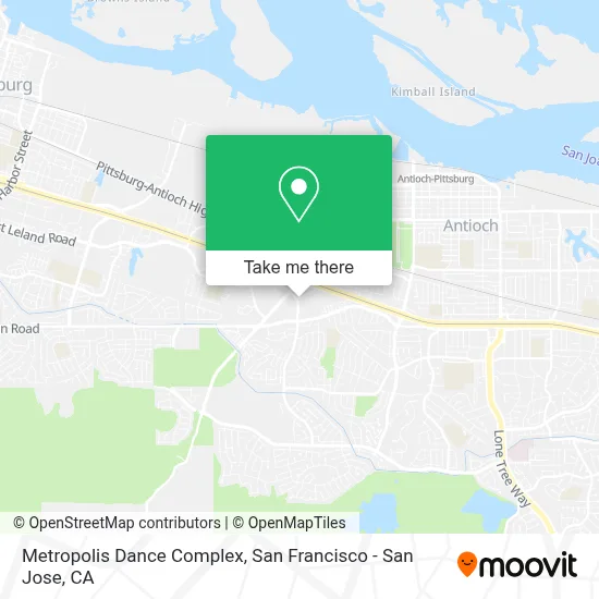 Metropolis Dance Complex map