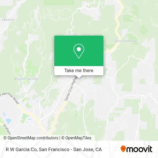 R W Garcia Co map
