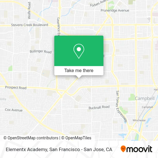 Elementx Academy map