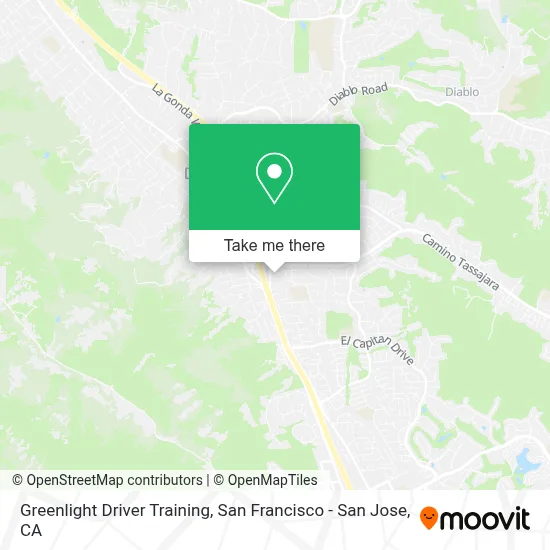 Greenlight Driver Training map