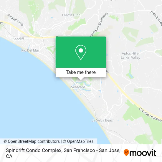 Spindrift Condo Complex map