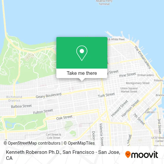 Kenneth Roberson Ph.D. map