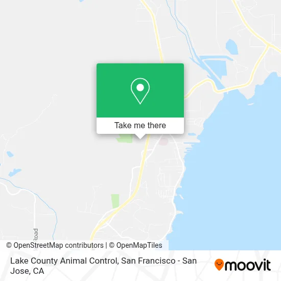 Lake County Animal Control map