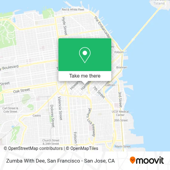 Zumba With Dee map