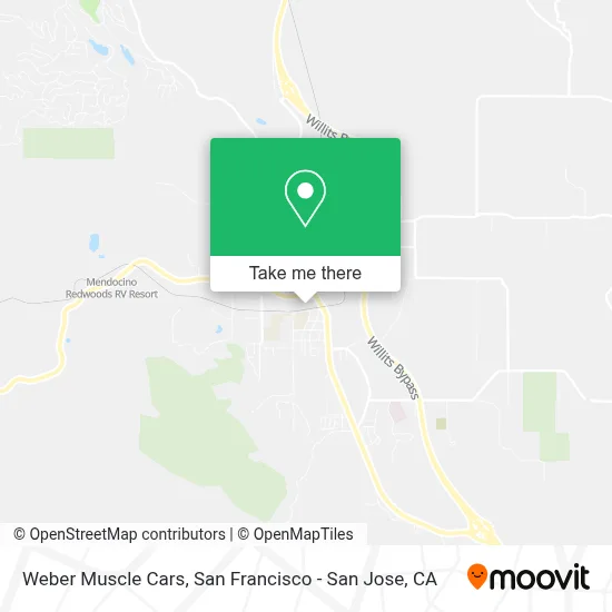 Weber Muscle Cars map