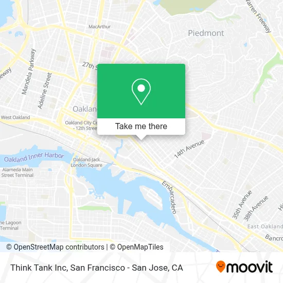 Think Tank Inc map
