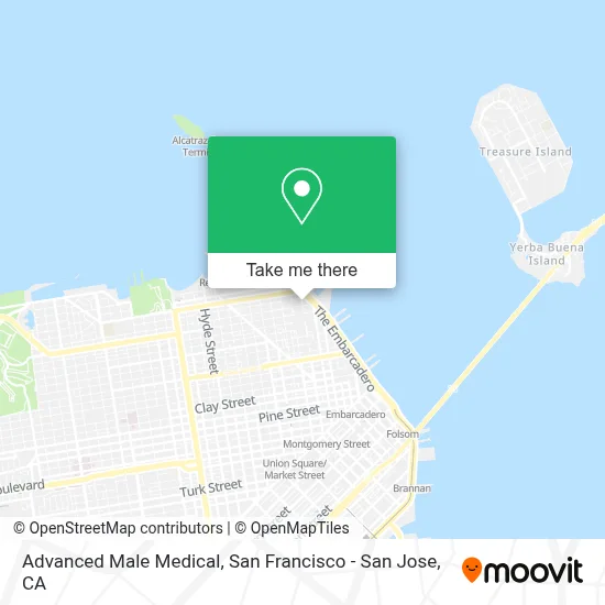 Advanced Male Medical map