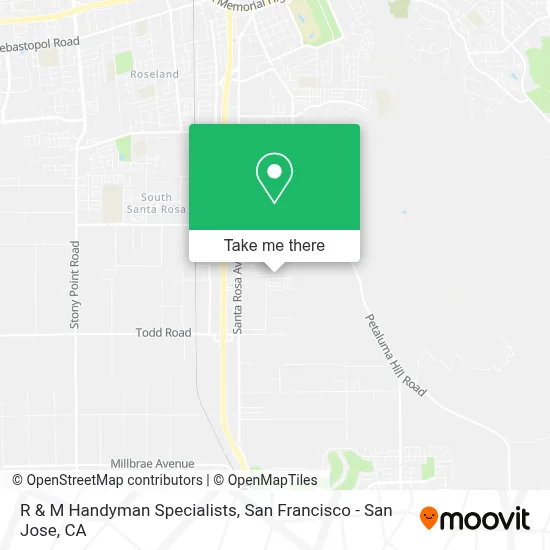 R & M Handyman Specialists map