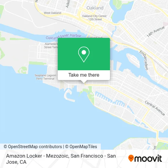 Amazon Locker - Mezozoic map