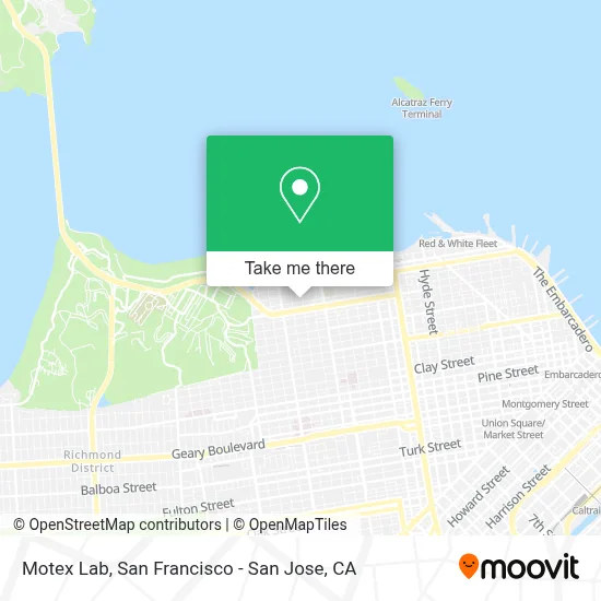 Motex Lab map