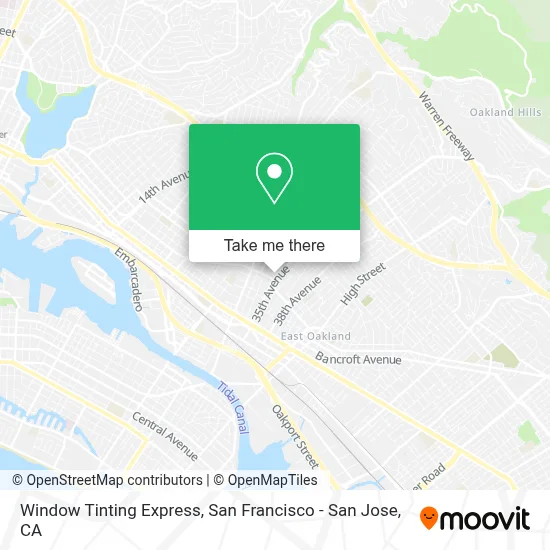 Window Tinting Express map