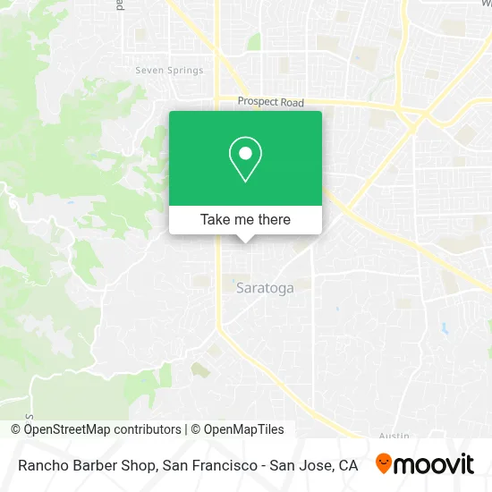Rancho Barber Shop map