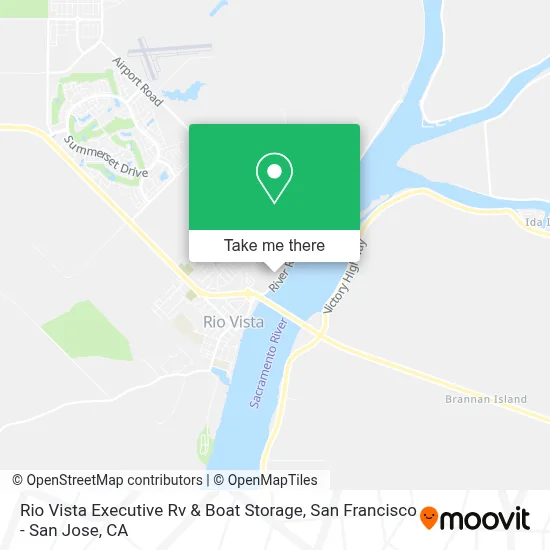 Rio Vista Executive Rv & Boat Storage map