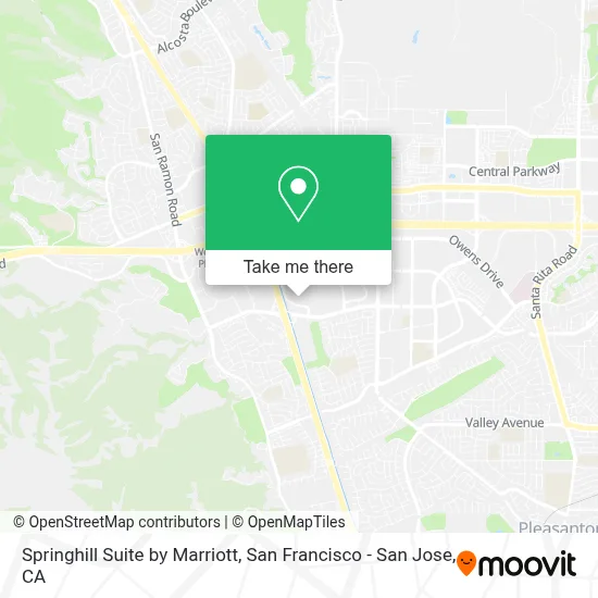 Springhill Suite by Marriott map
