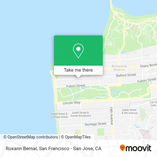 Roxann Bernal map