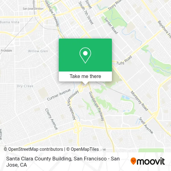 Santa Clara County Building map