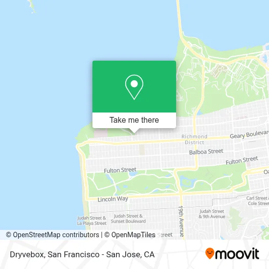 Dryvebox map