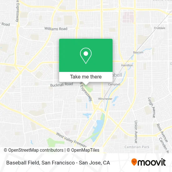 Baseball Field map