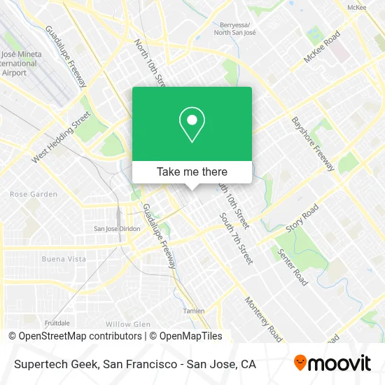 Supertech Geek map