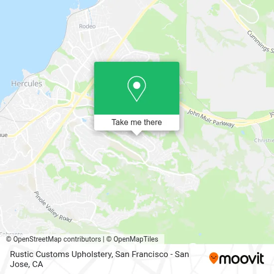 Rustic Customs Upholstery map