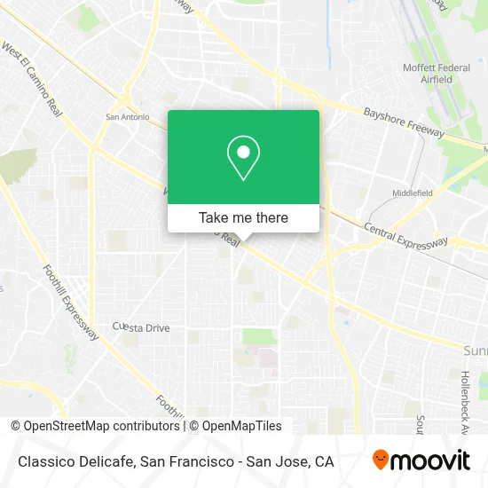 Classico Delicafe map