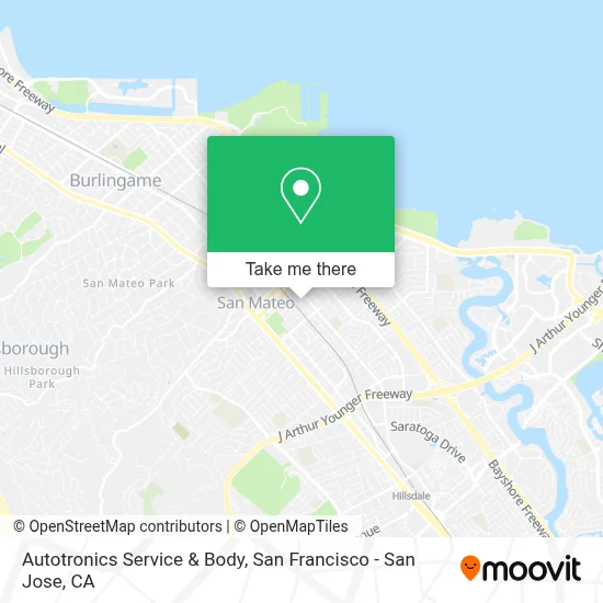 Autotronics Service & Body map