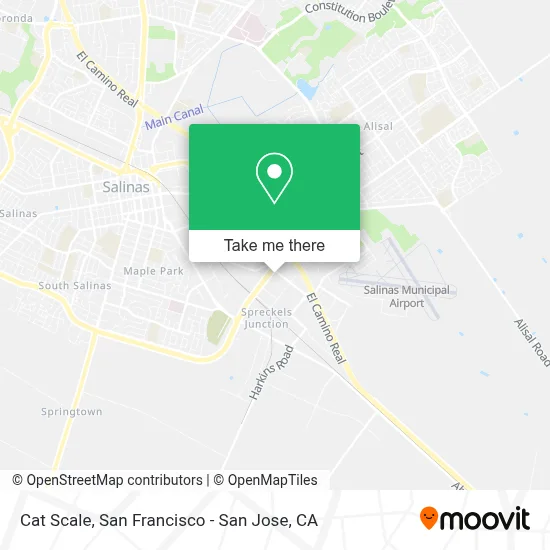 Cat Scale map