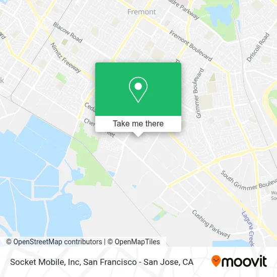 Socket Mobile, Inc map