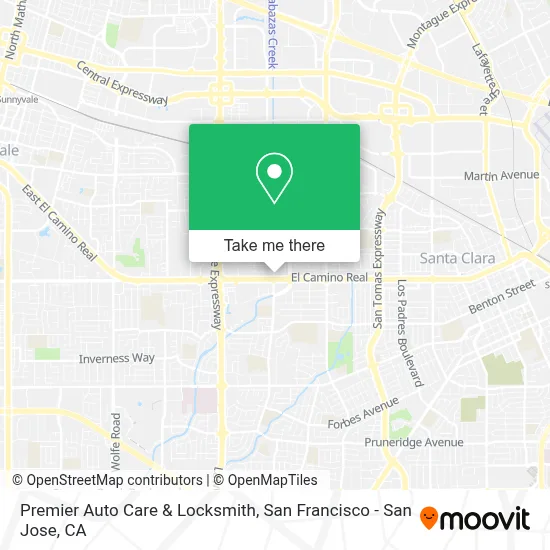Premier Auto Care & Locksmith map