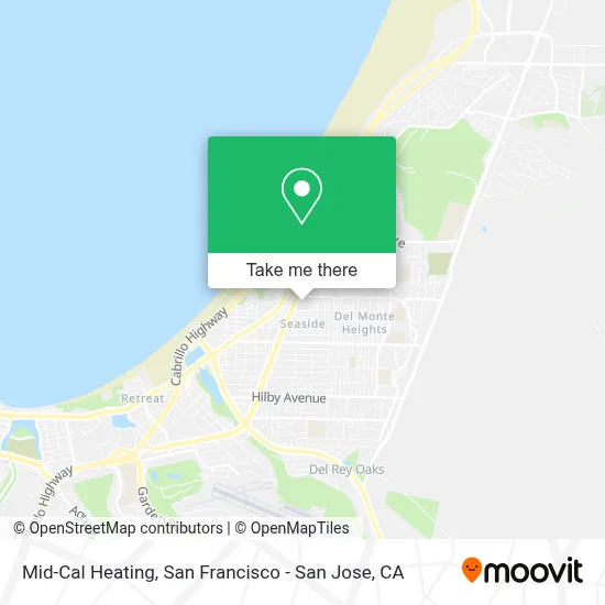 Mid-Cal Heating map