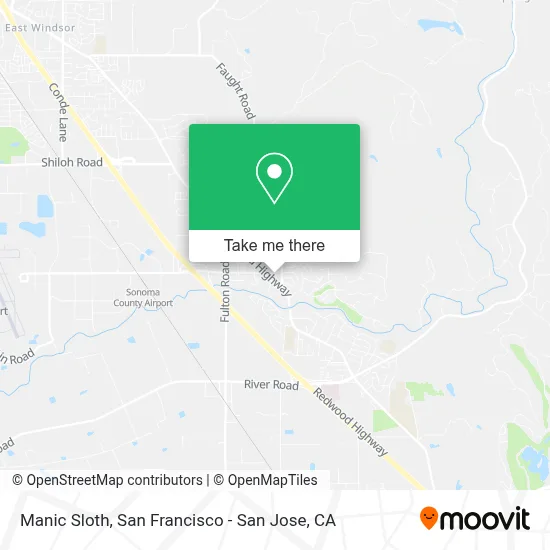 Manic Sloth map
