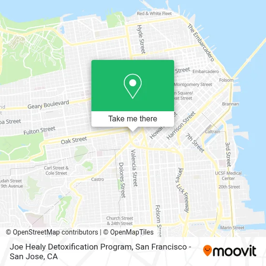 Joe Healy Detoxification Program map
