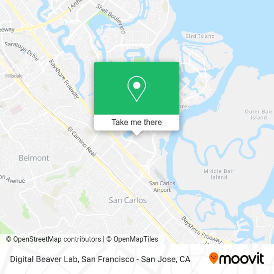 Digital Beaver Lab map