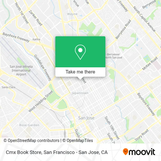 Cmx Book Store map