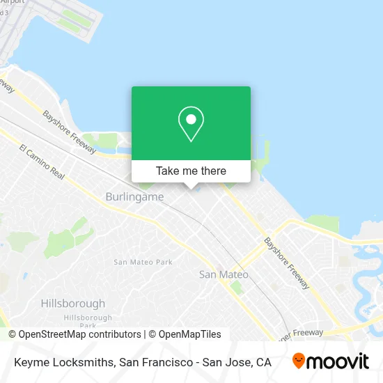 Keyme Locksmiths map