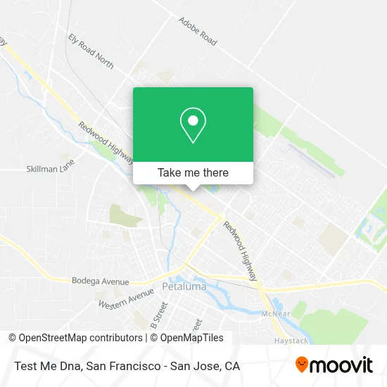 Test Me Dna map