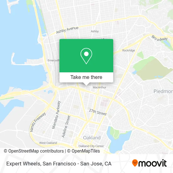 Expert Wheels map