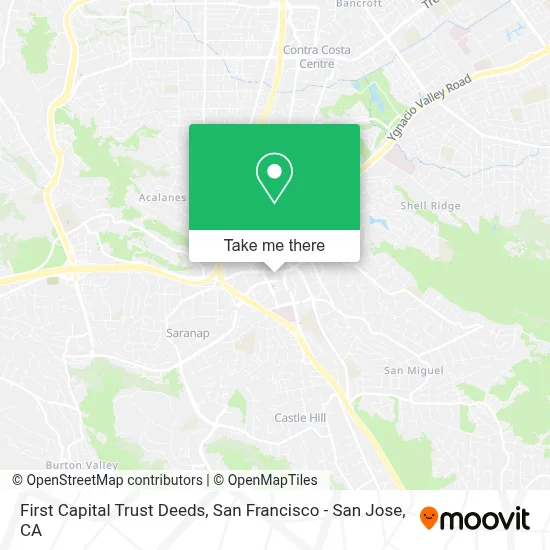 First Capital Trust Deeds map