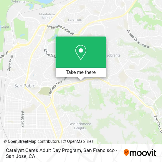 Catalyst Cares Adult Day Program map